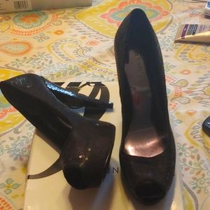 Sequined heels